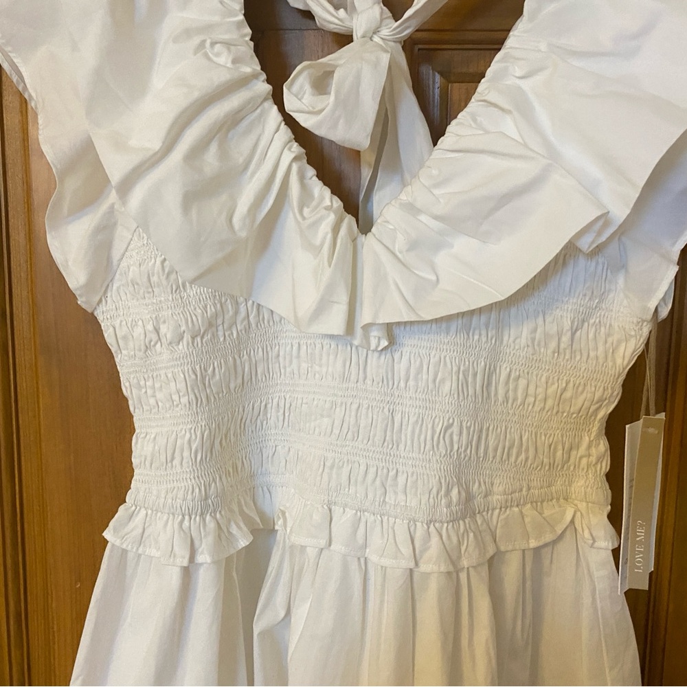 NWT Small White Cleobella Mini dress - Picture 4 of 7
